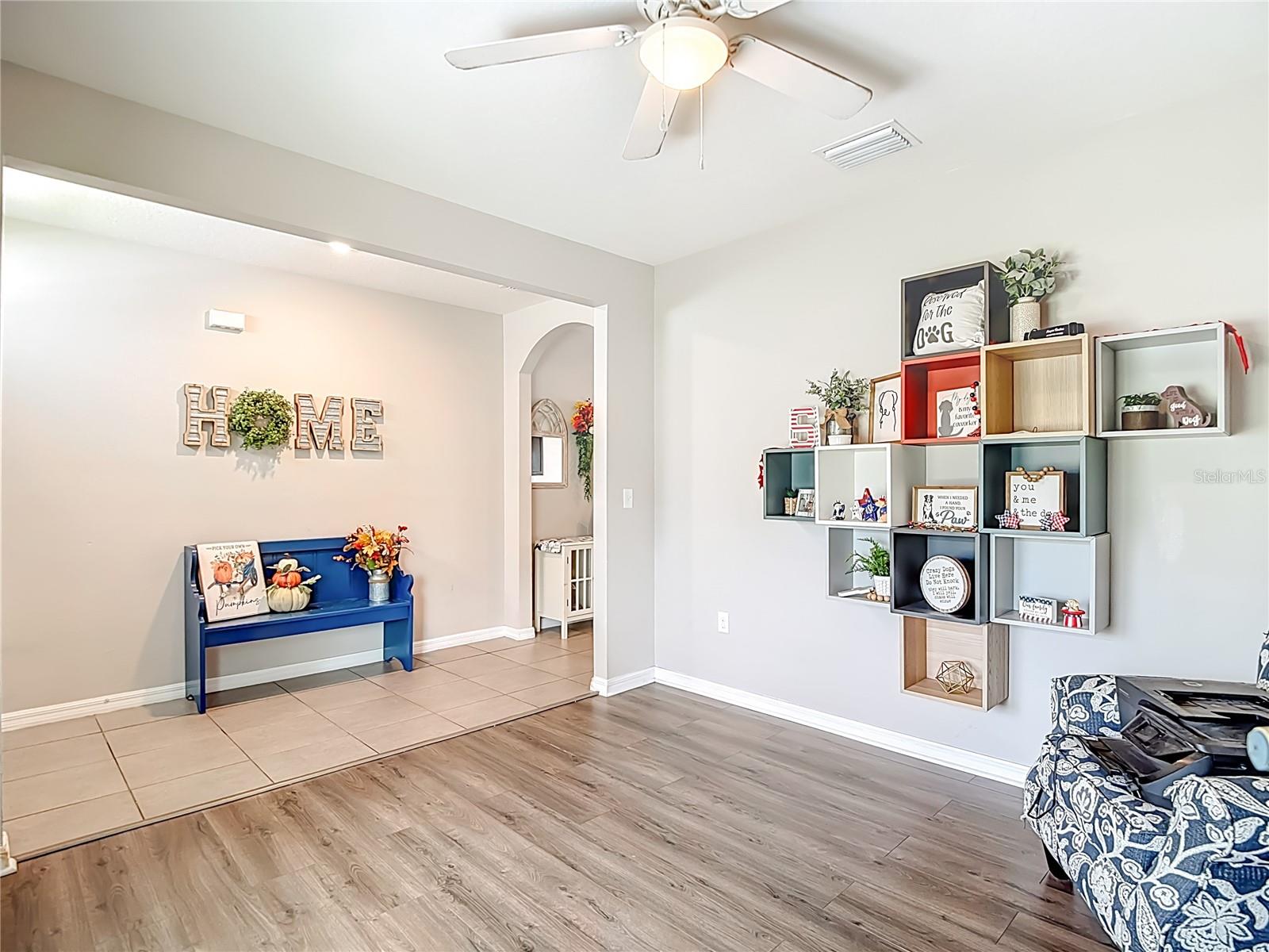 1st Floor Bonus Room perfect for a formal dining room or home office.