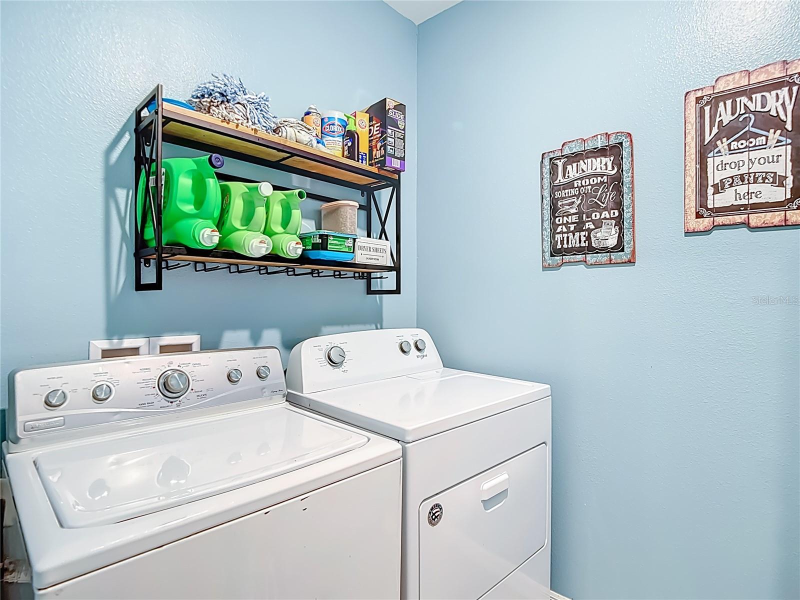 2nd Floor Laundry Room.  Washer and Dryer will convey