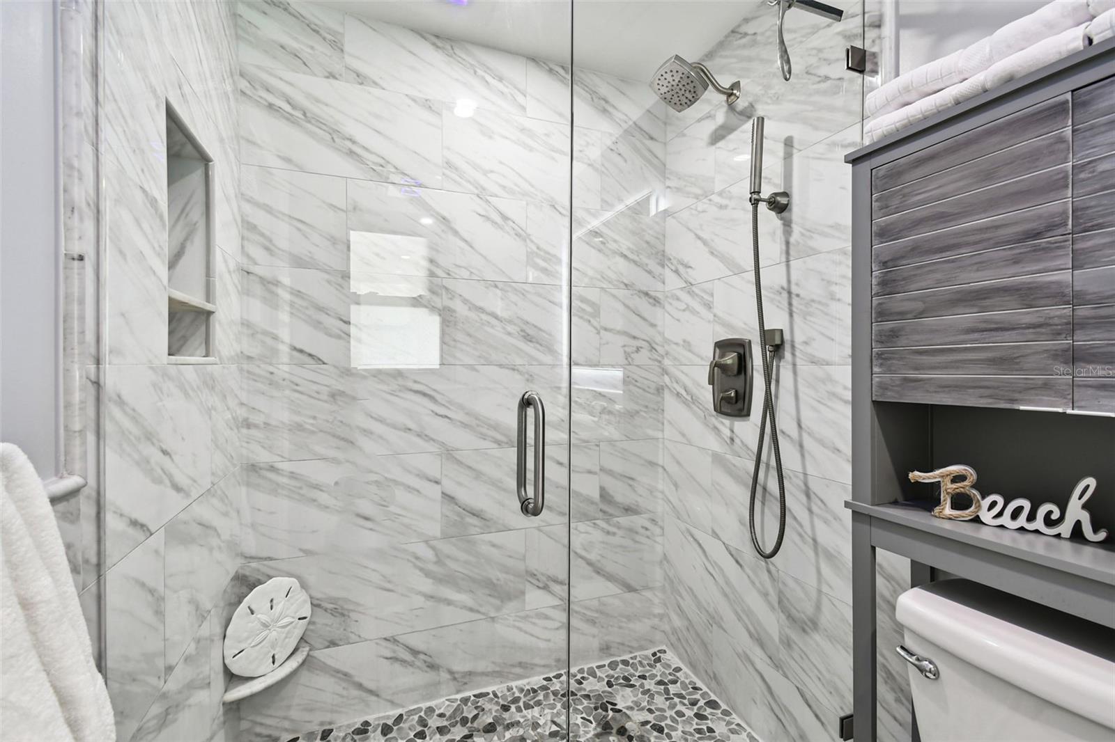 Primary Bath with large shower