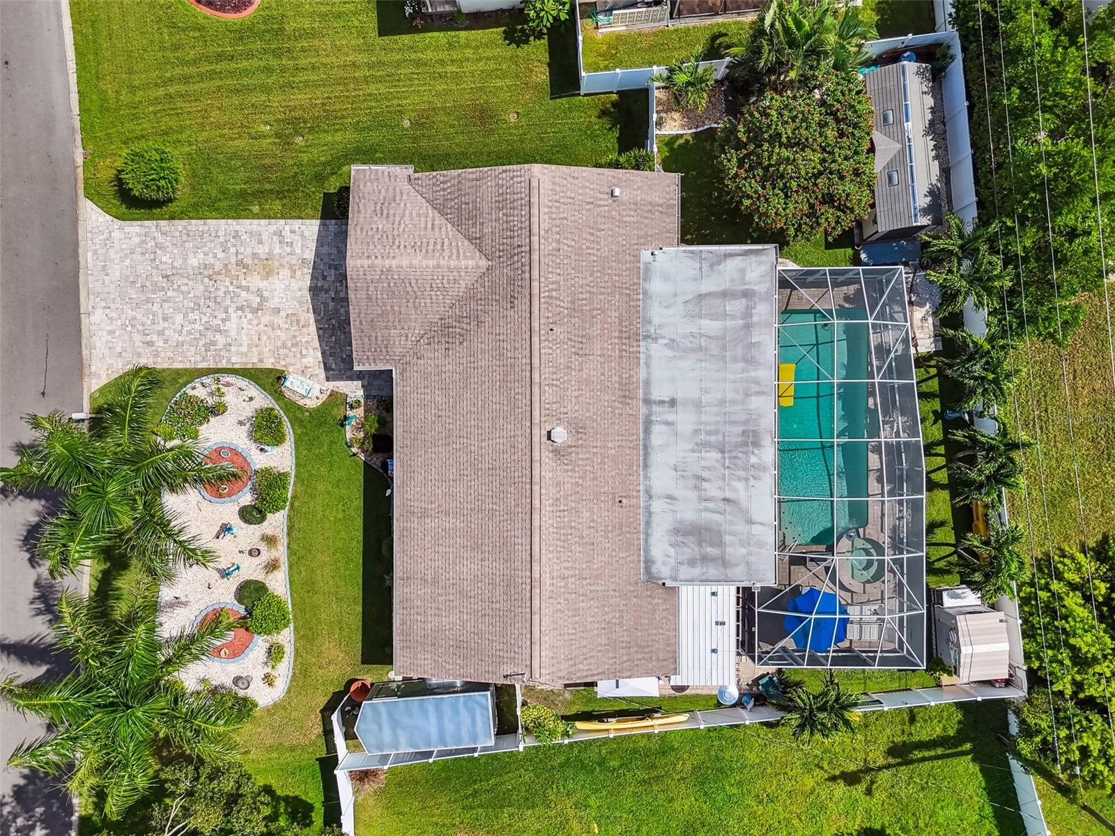 Aerial view of property.