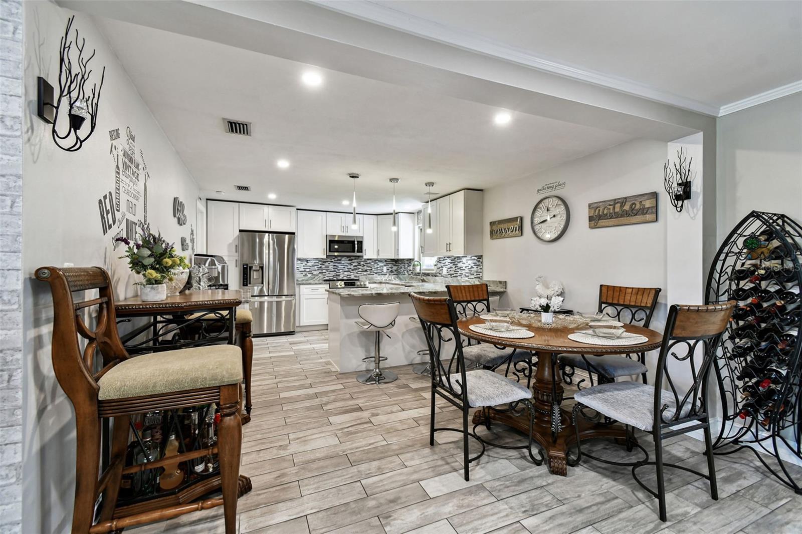Dining area and Kitchen