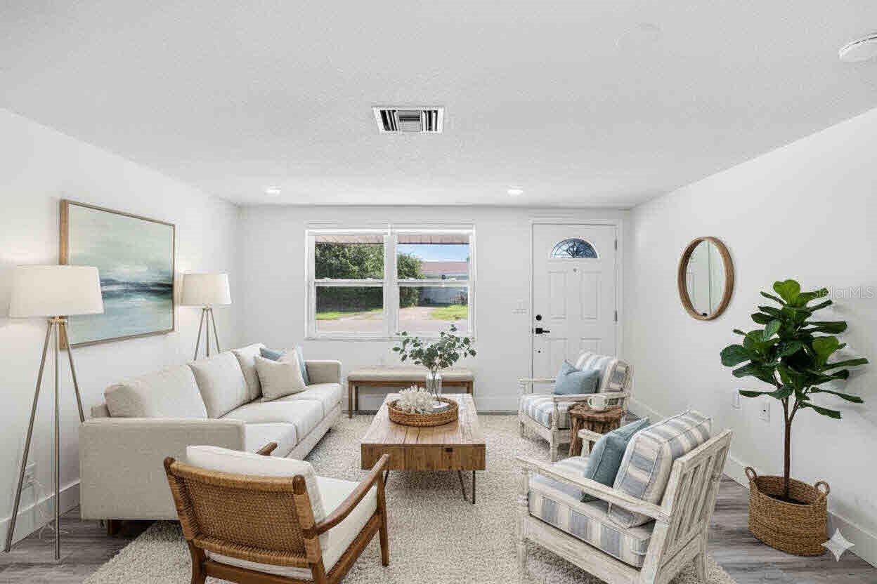Entrance & Living Room