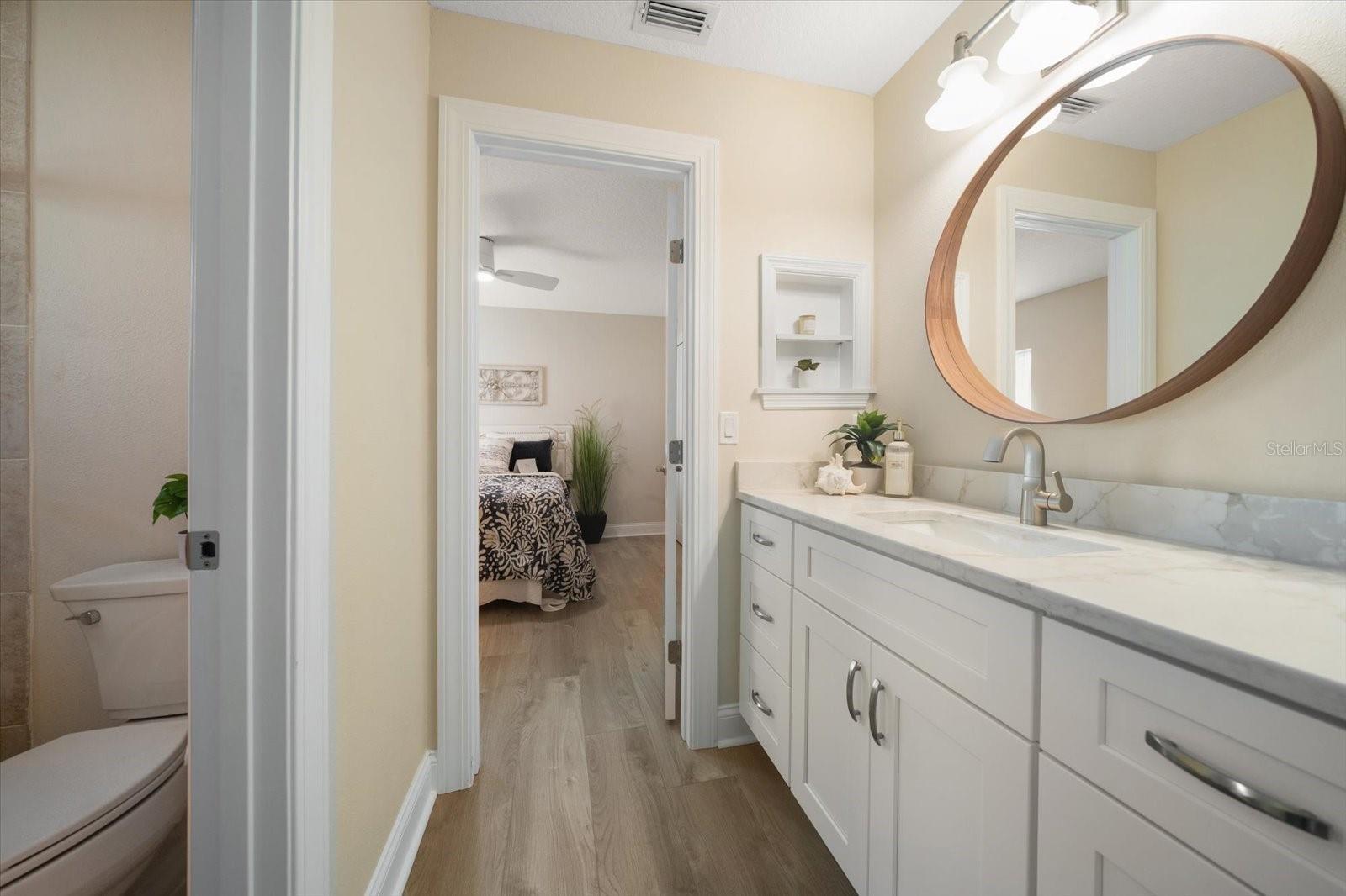 Guest bathroom-beautifully remodeled
