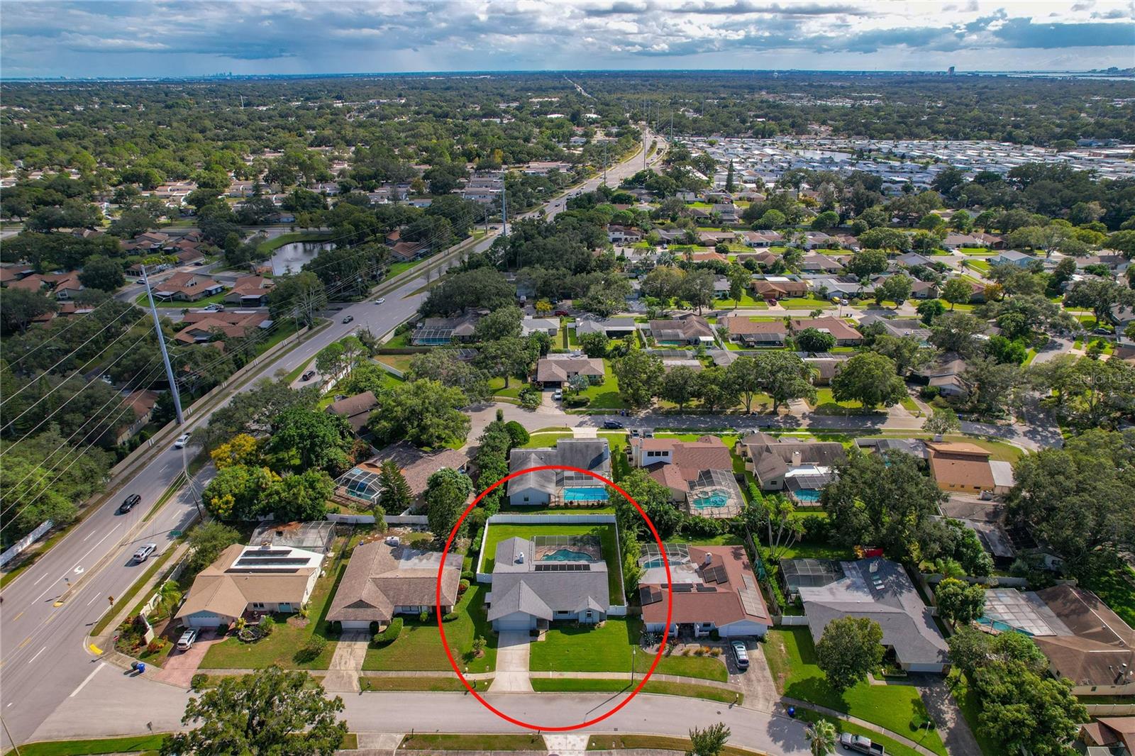 Aerial View from the North