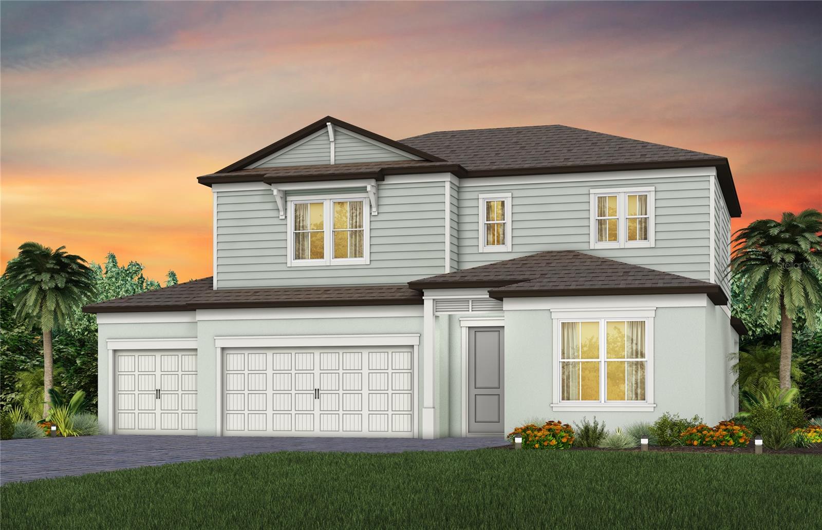 Exterior Rendering, Elevation CO1