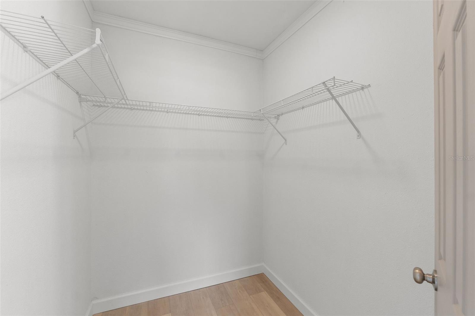 bedroom #3 walk in closet