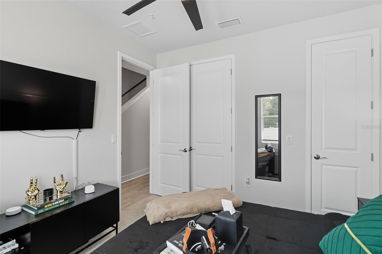Primary walk in closet