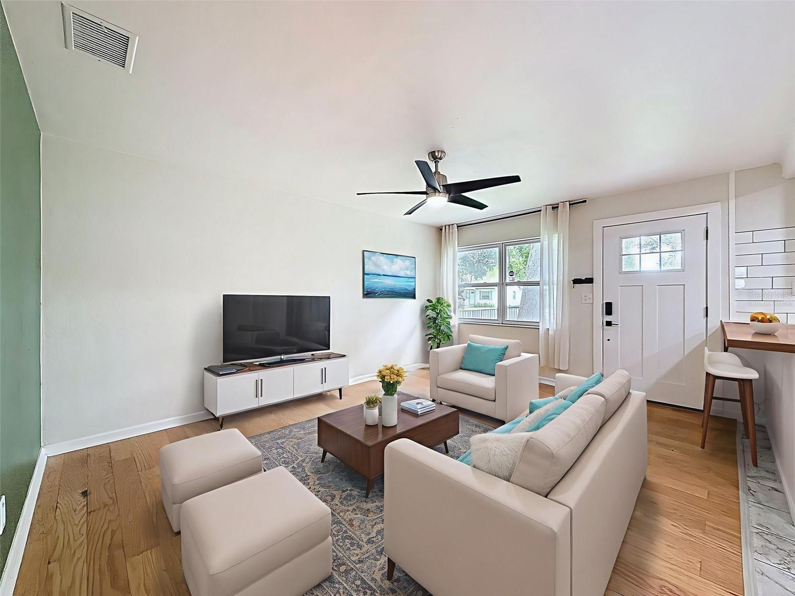 Front Room: Virtually Staged