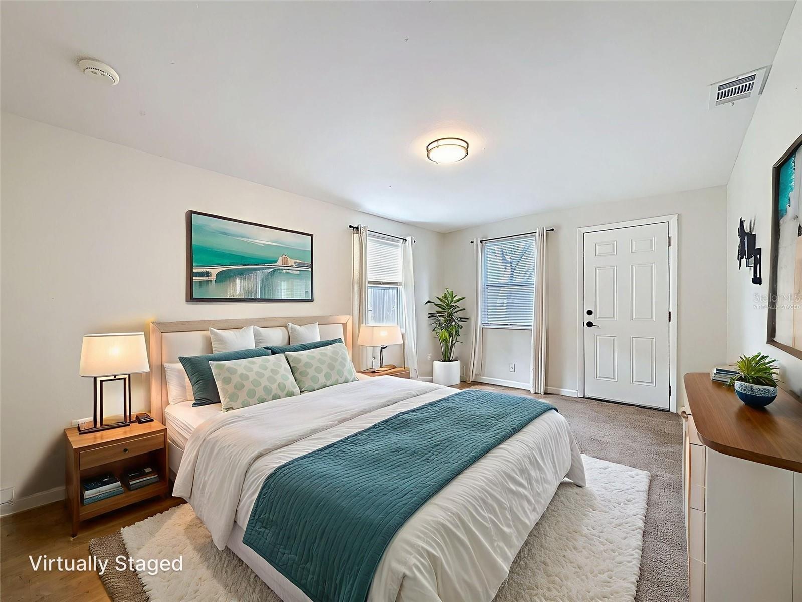 Bonus Room Option as a bedroom - virtually staged