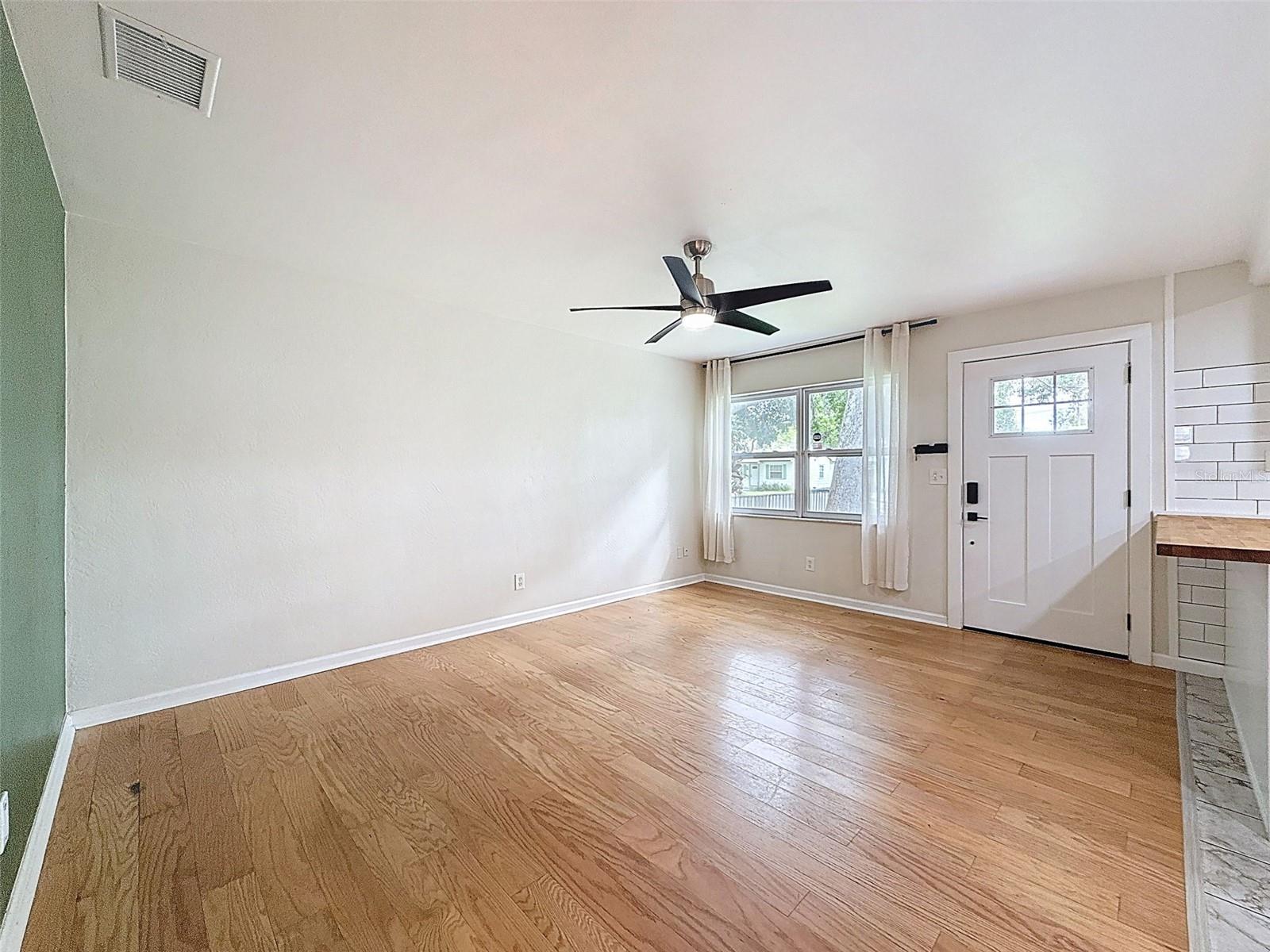 Front Room: Options: Living Room or Dining Room