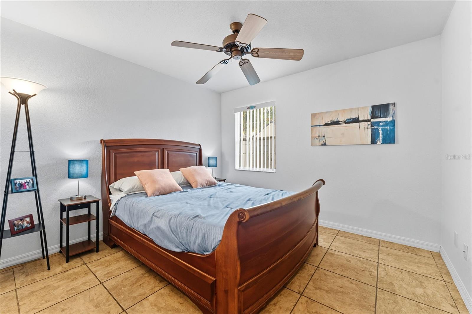 Bedroom #3 with Ceiling Fan!