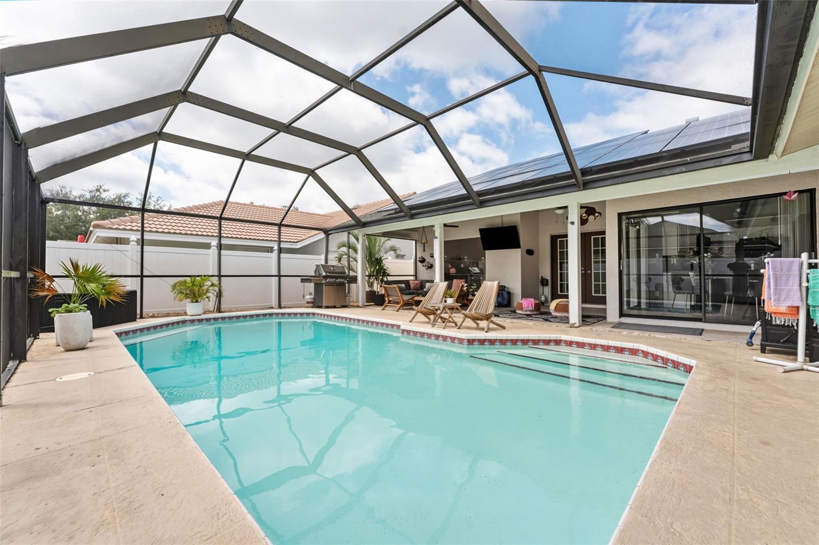 Screened Back Patio!