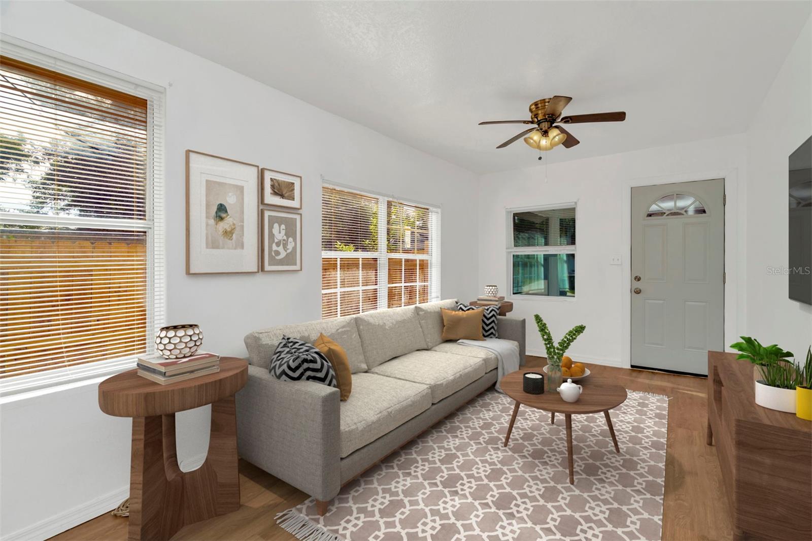 Virtually Stage Living Room