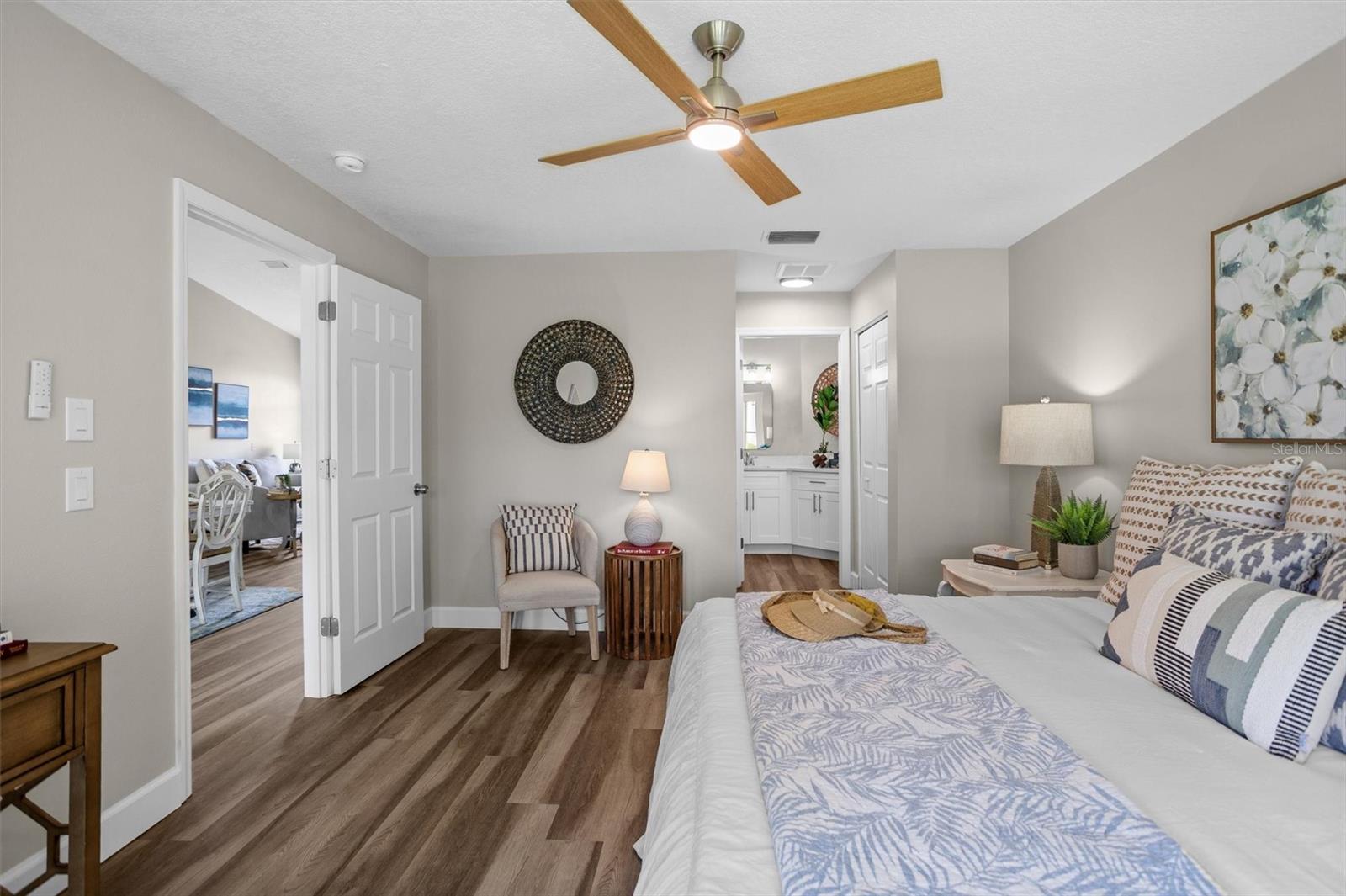 Looking into Master Bath