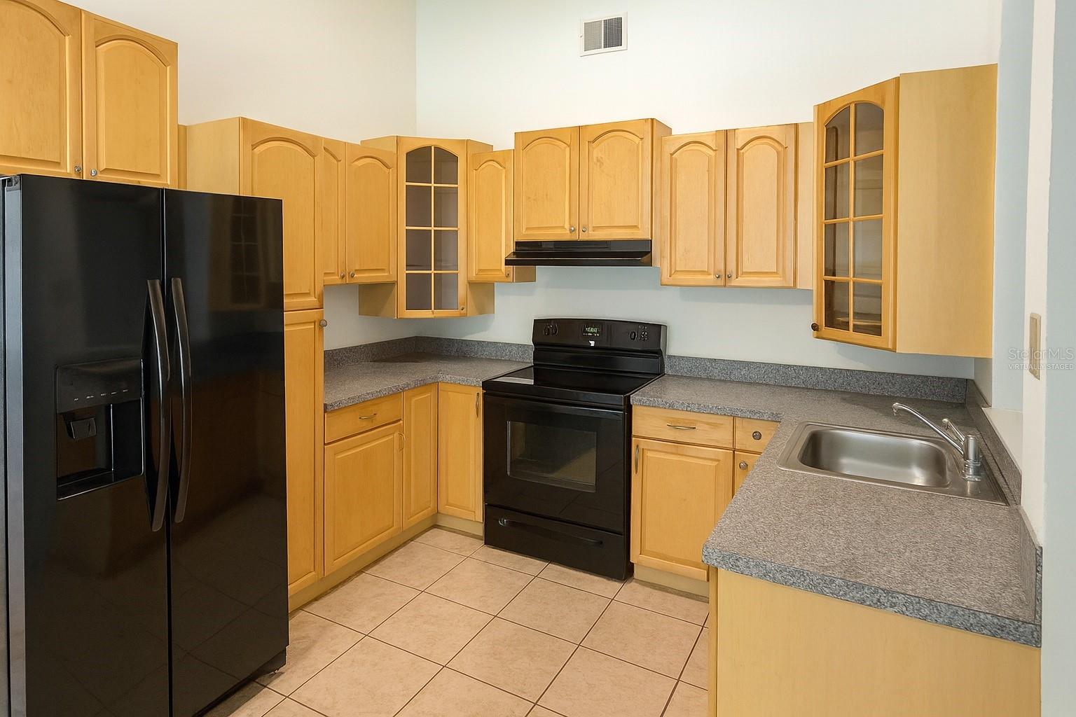 Virtually Staged--Kitchen