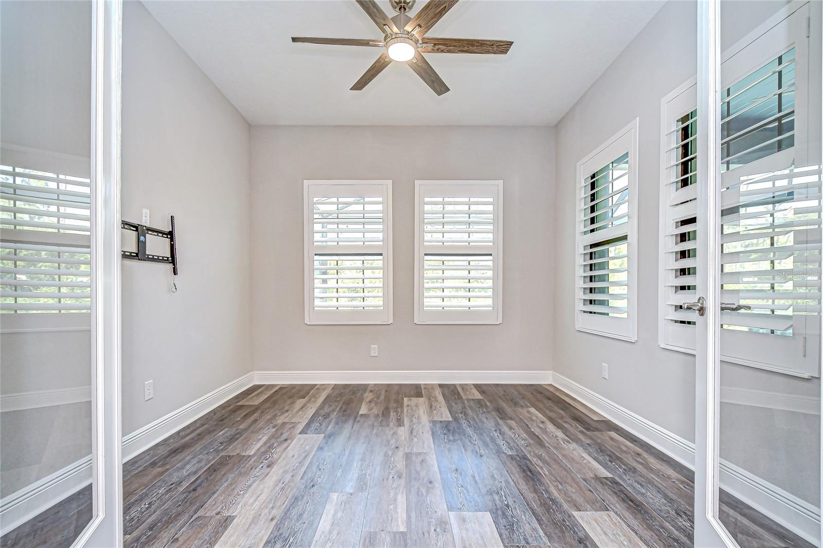 Sunroom off of the kitchen