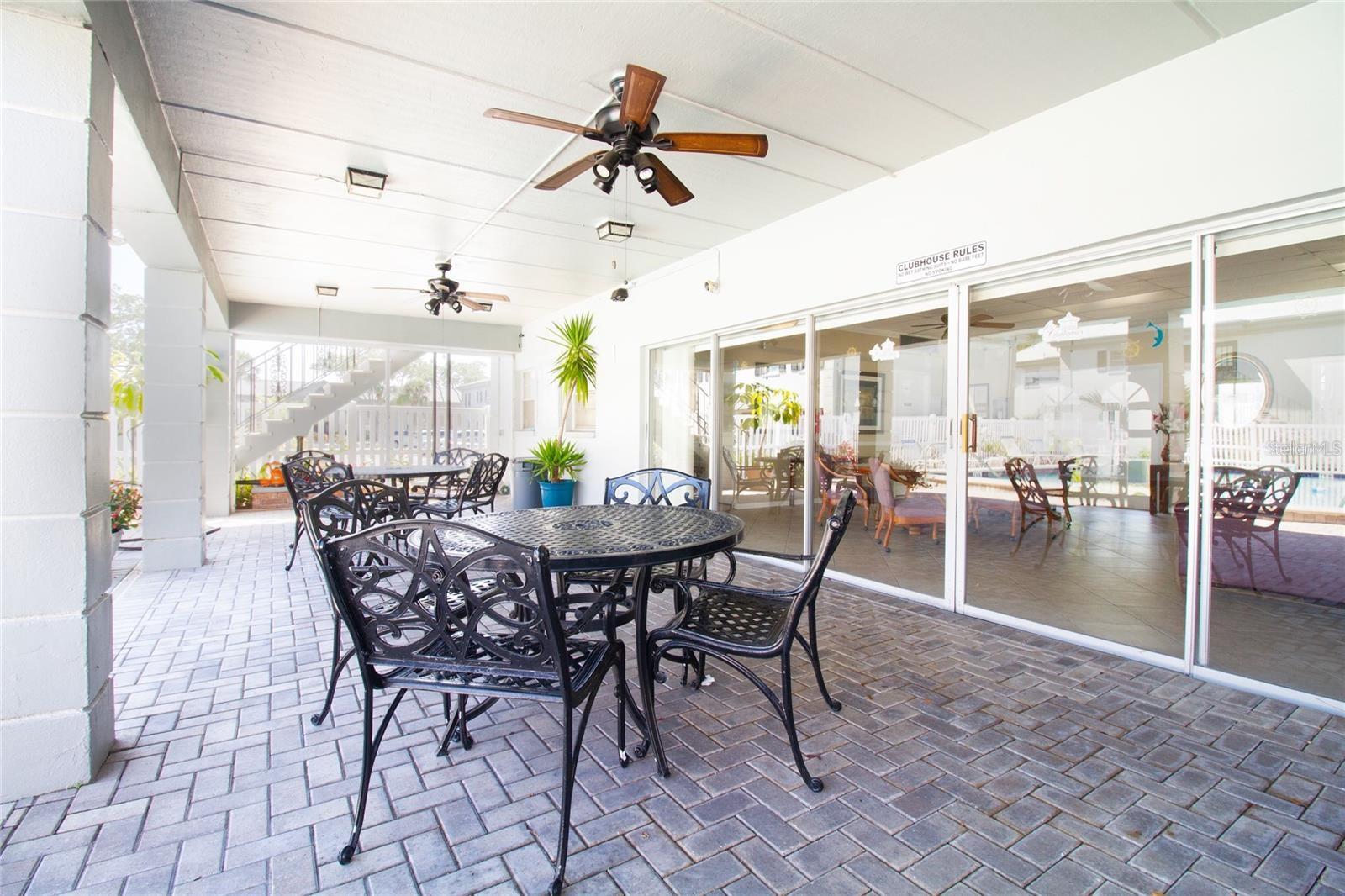 Clubhouse Patio