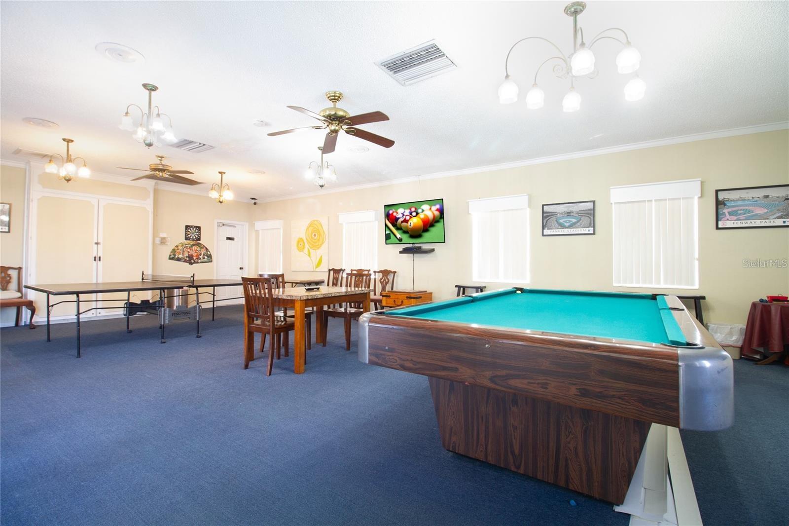 Clubhouse Game Room