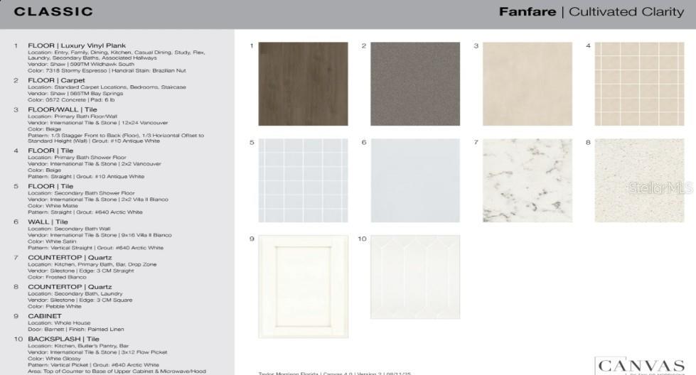 Design Selections