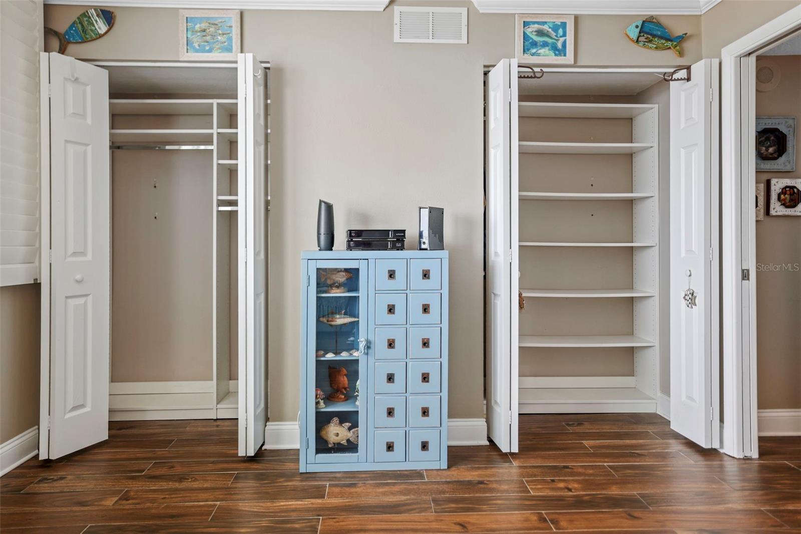 Second Bedroom Closets