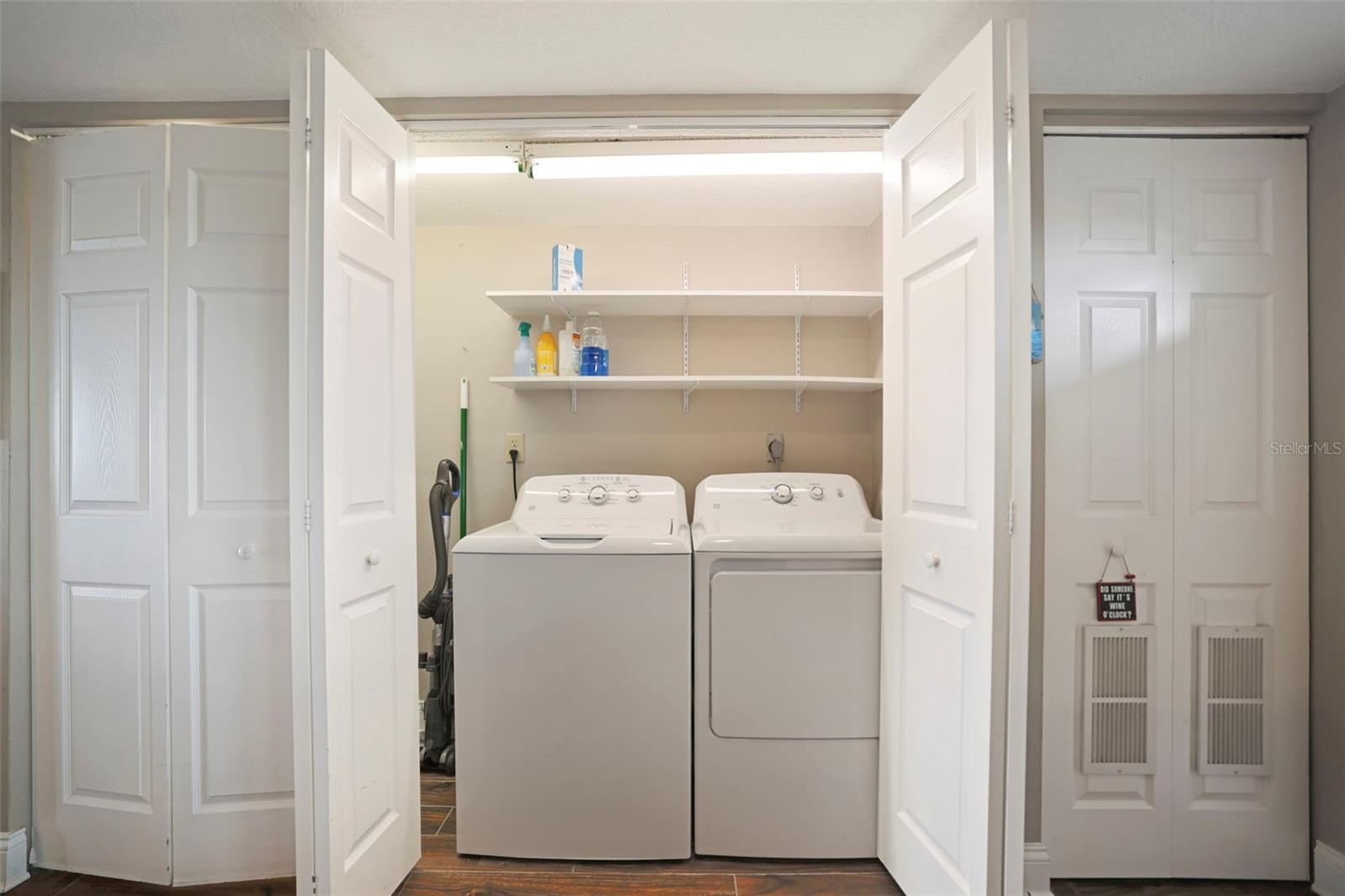 Indoor Laundry Area