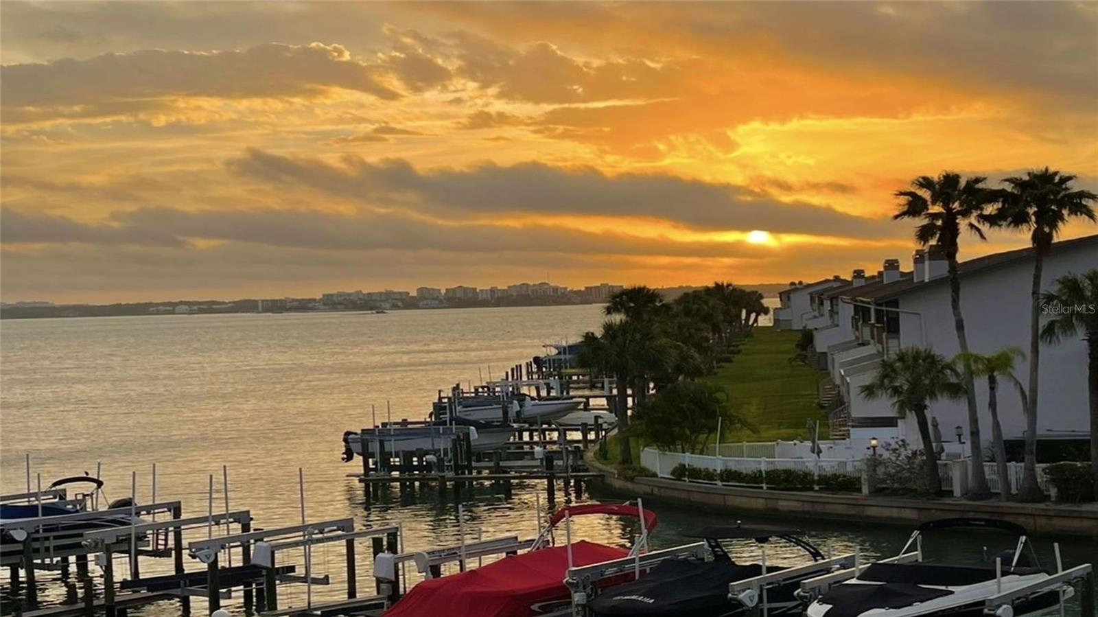 Evening Sky From The Condo