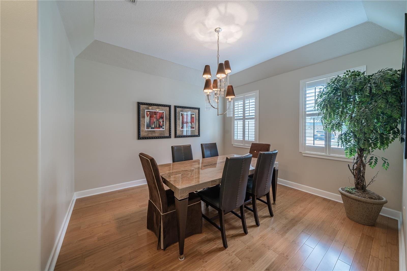 Formal Dining Room w/Bamboo Floors
