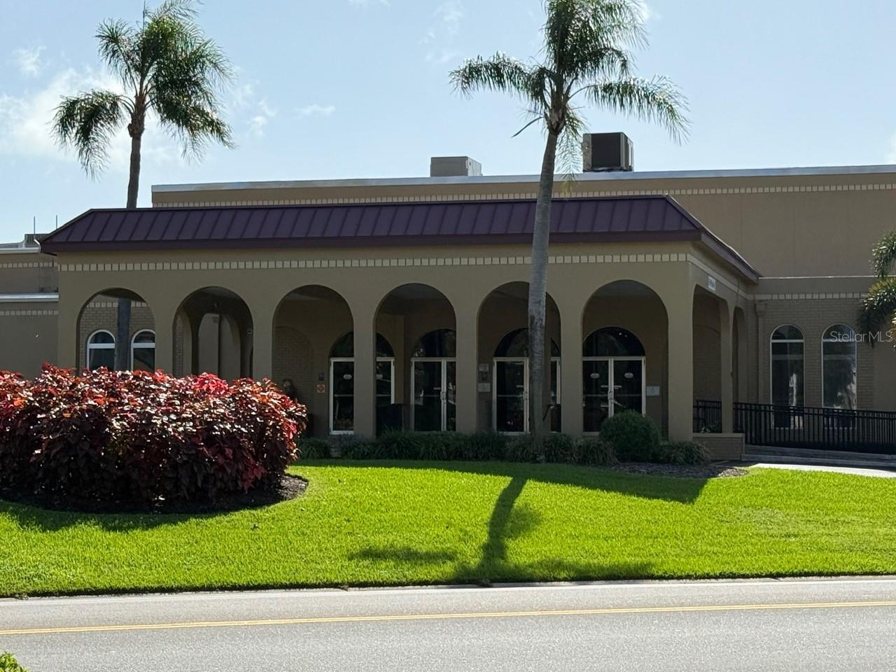 One of two clubhouses.
