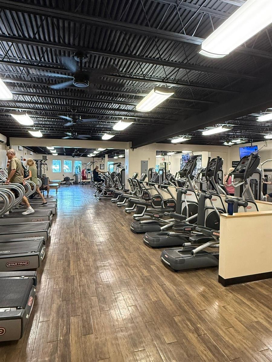 State of the Art fitness center.