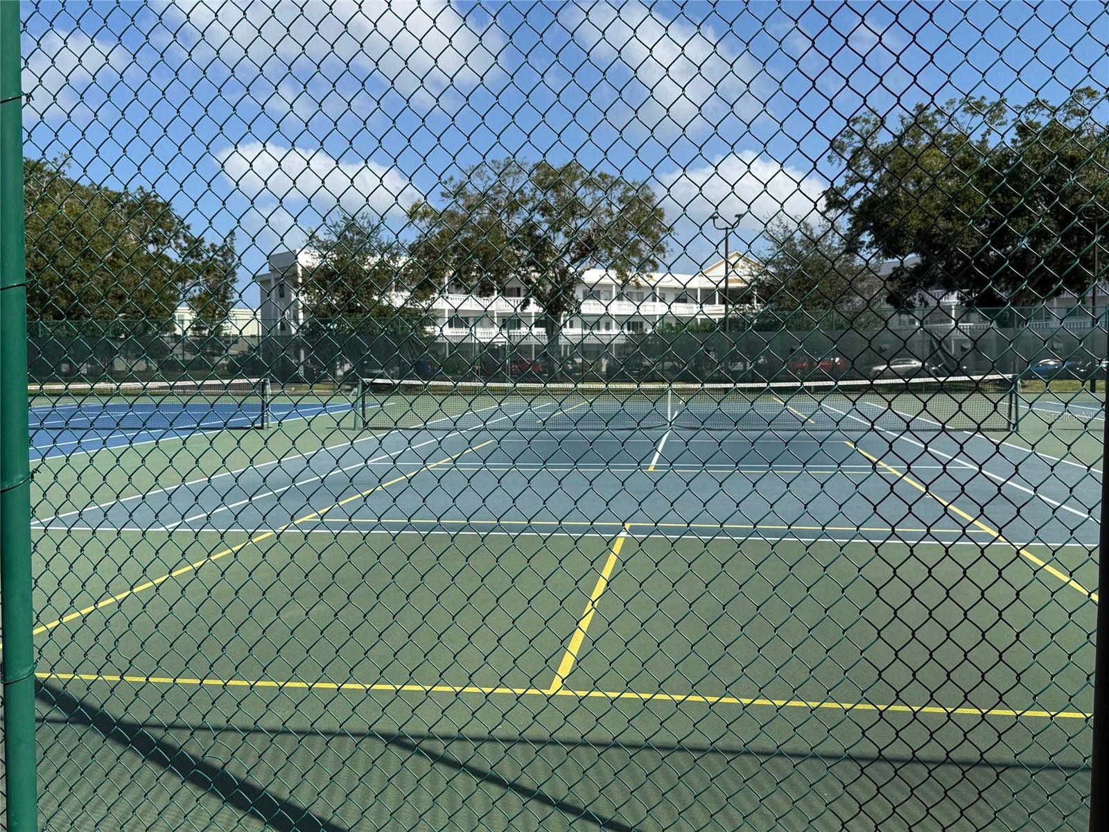 Tennis and Pickleball courts.