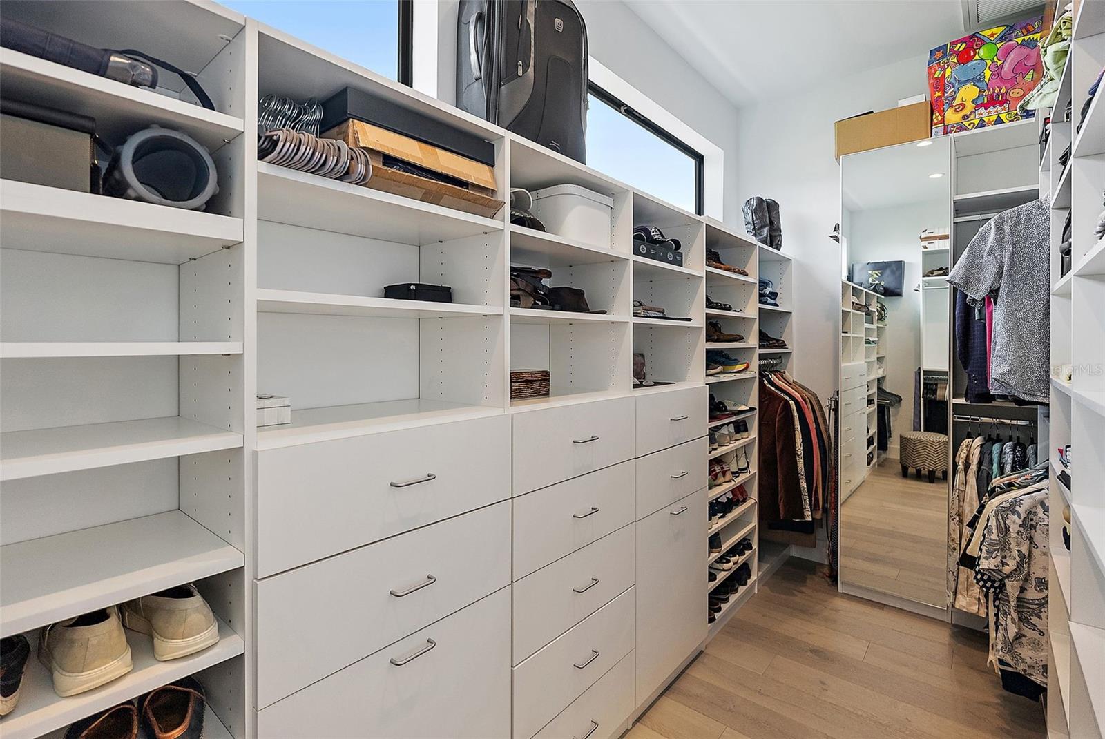 Primary Walk in Closet