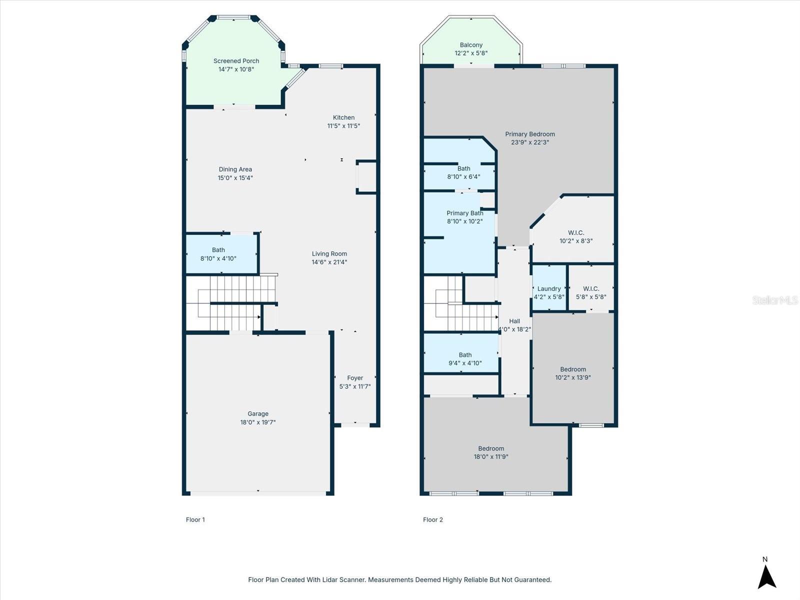 FLOOR PLAN & MEASUREMENTS