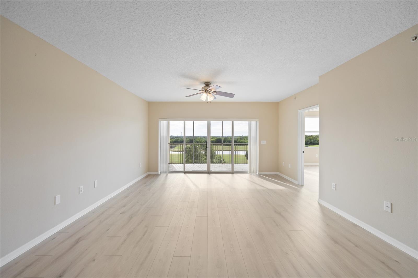 Open Concept Living/Dining room.