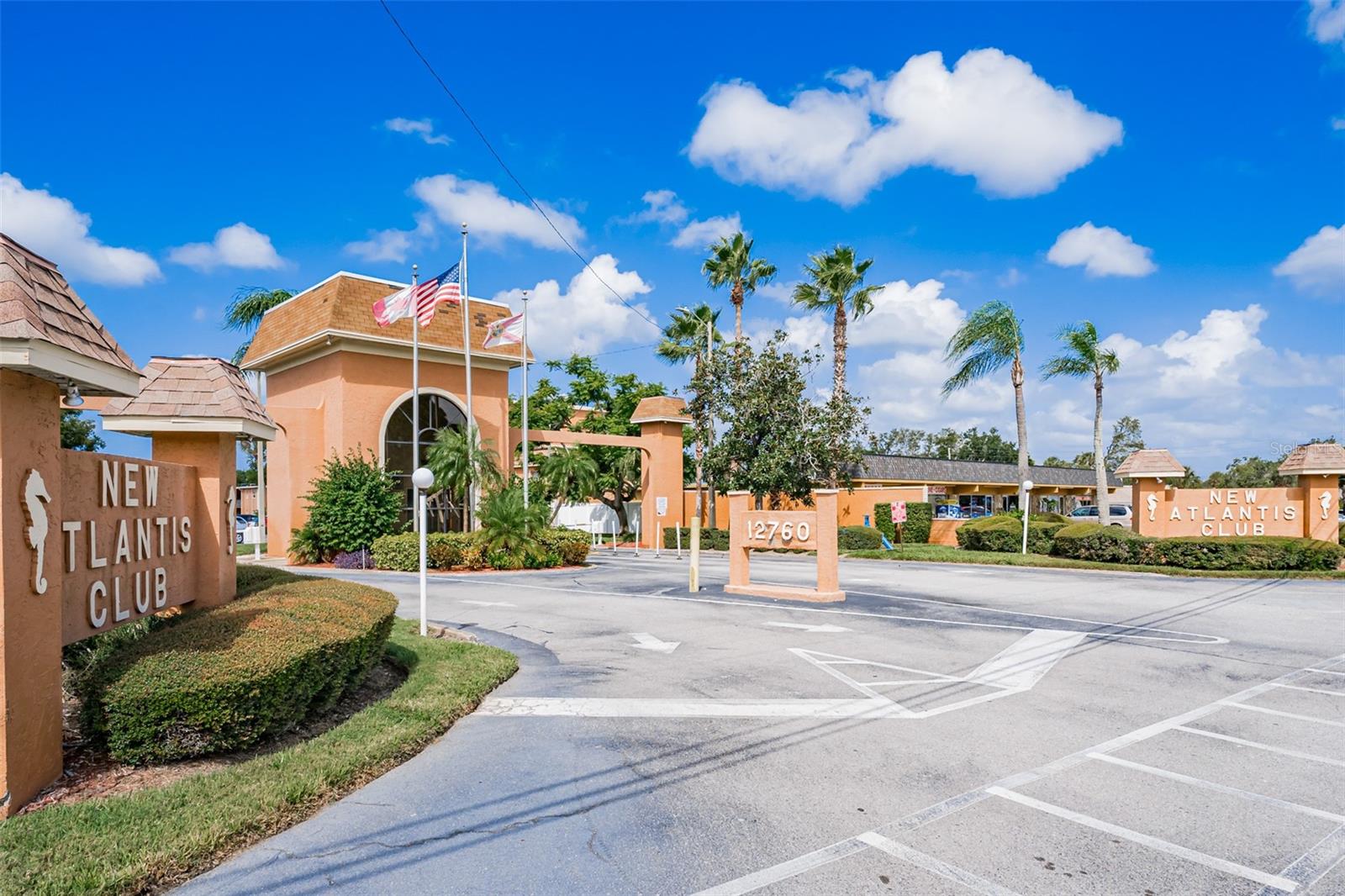 Main entrance of the New Atlantis Club