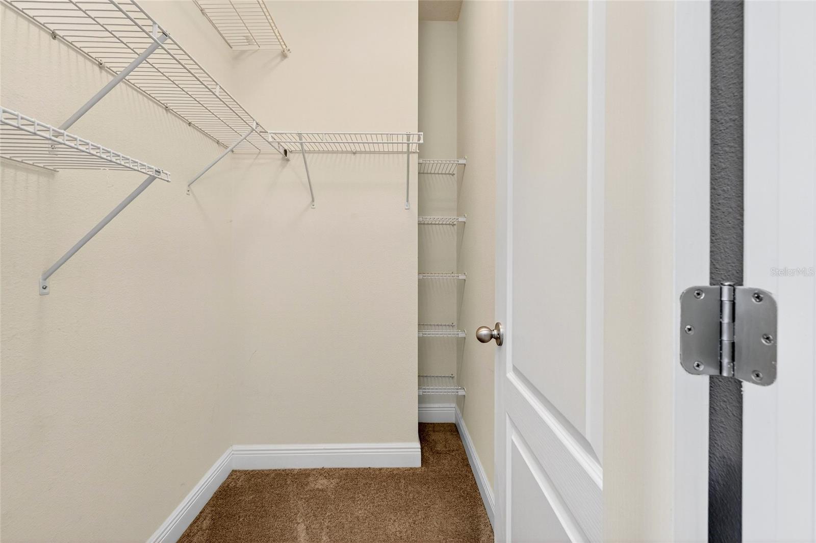Master walk-in closet 1