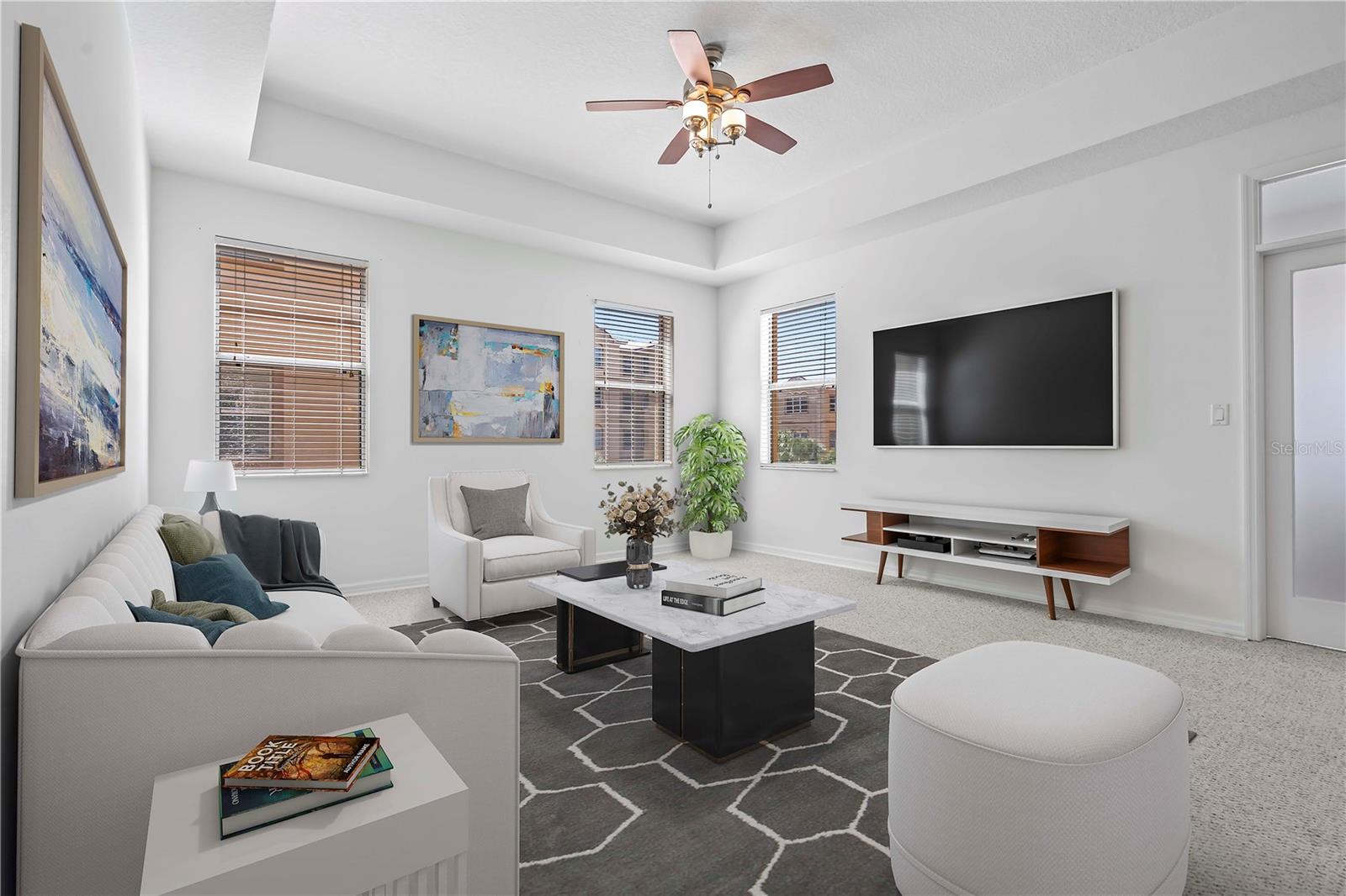 Staged Living Room