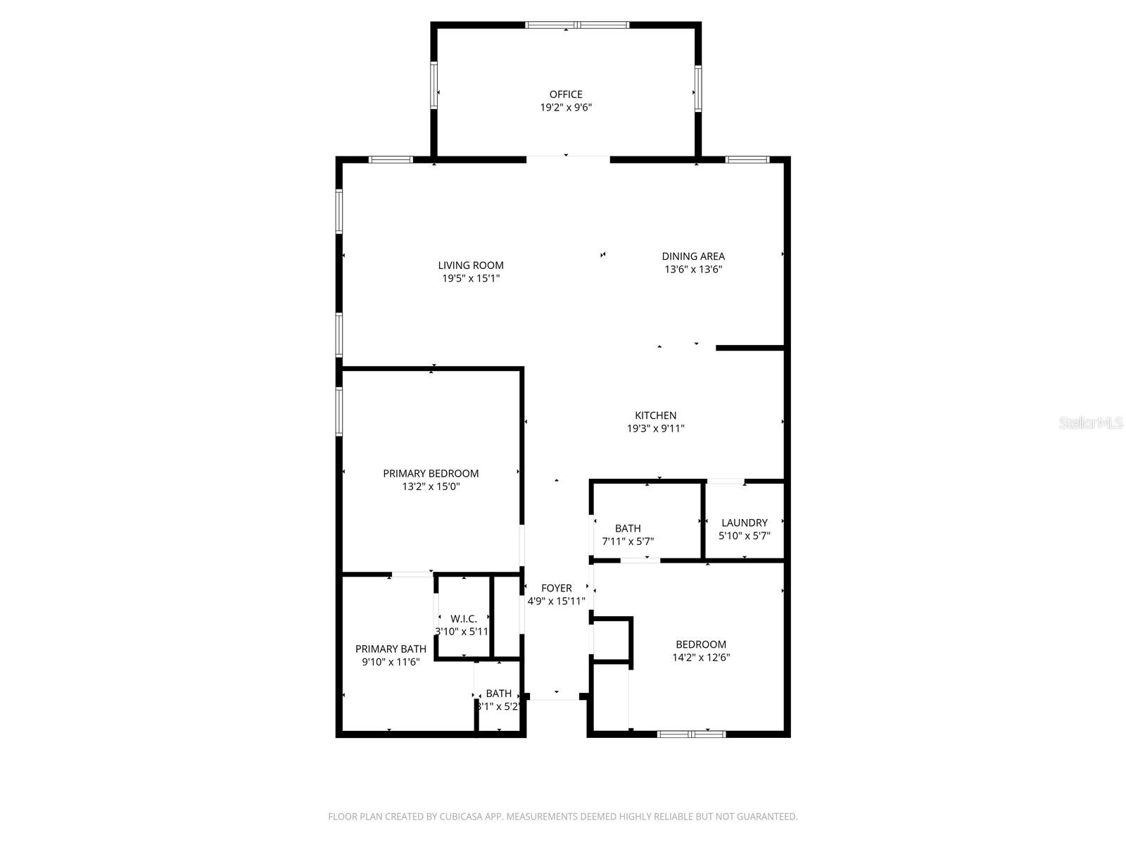 Floorplan of Condo