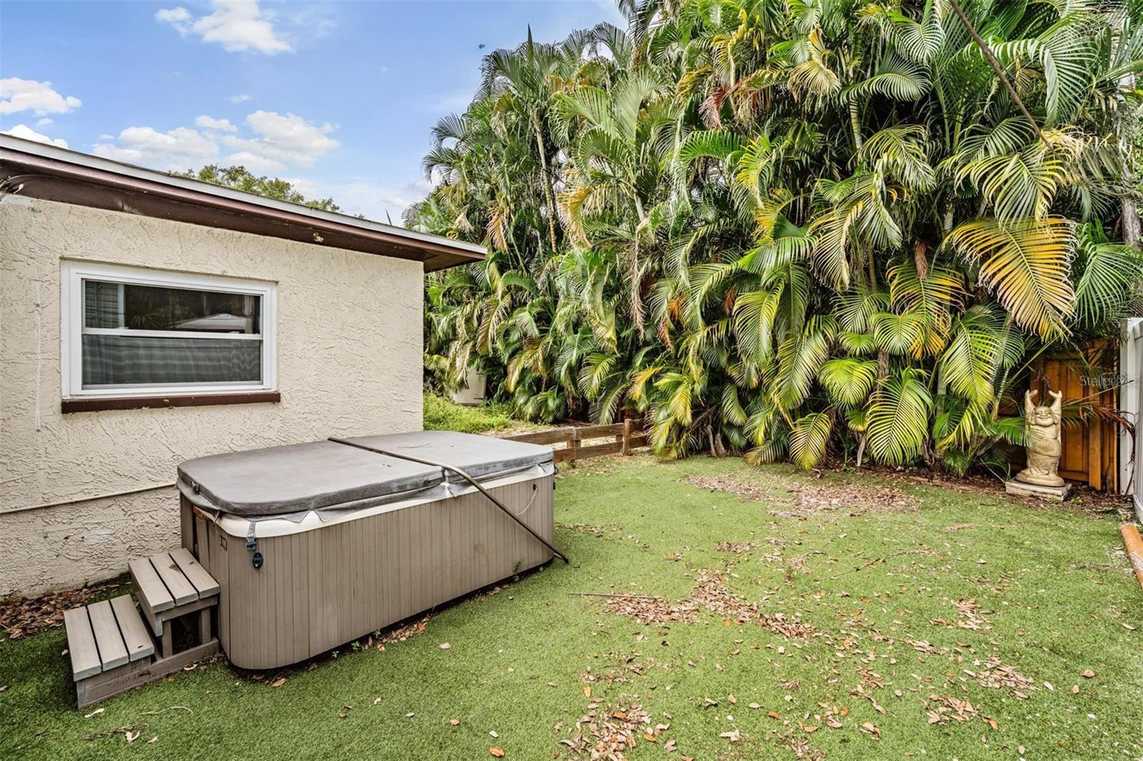 Hot tub conveys with purchase