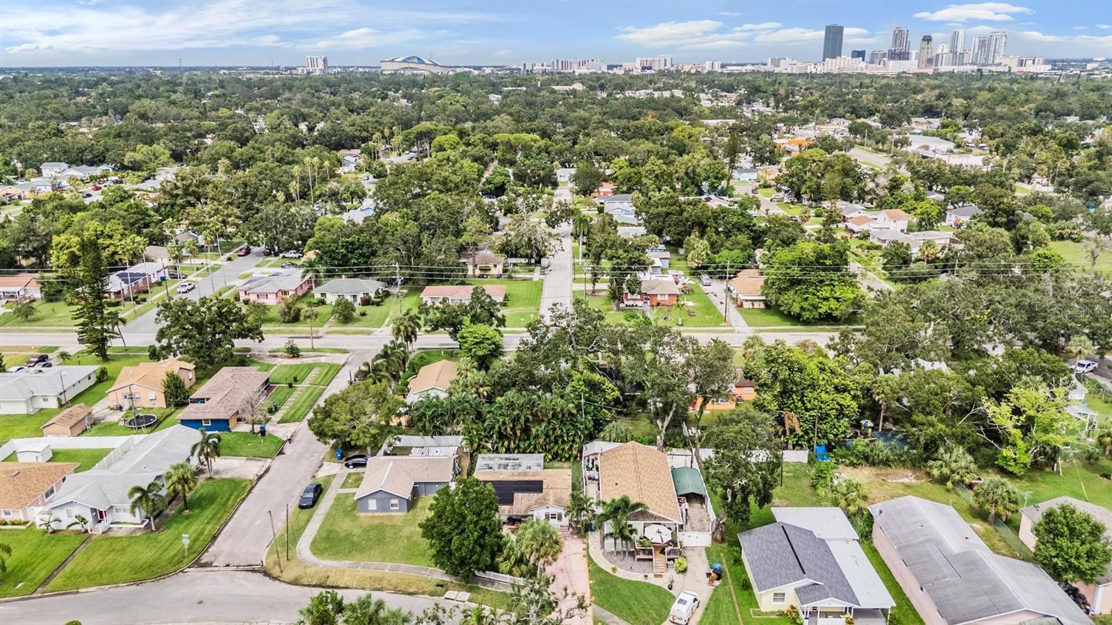 A short drive, bike ride or bus ride to downtown St. Petersburg