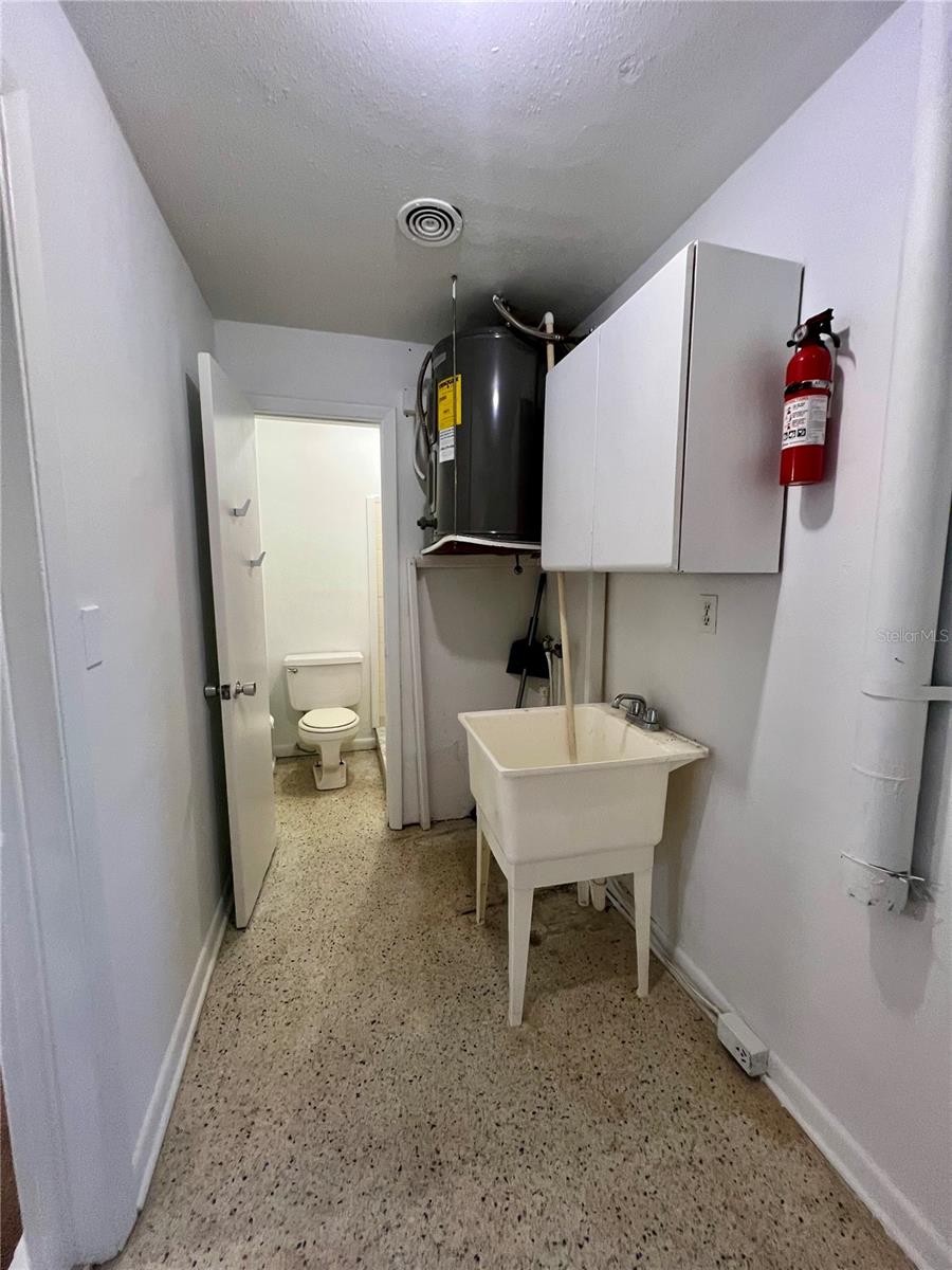 Laundry area