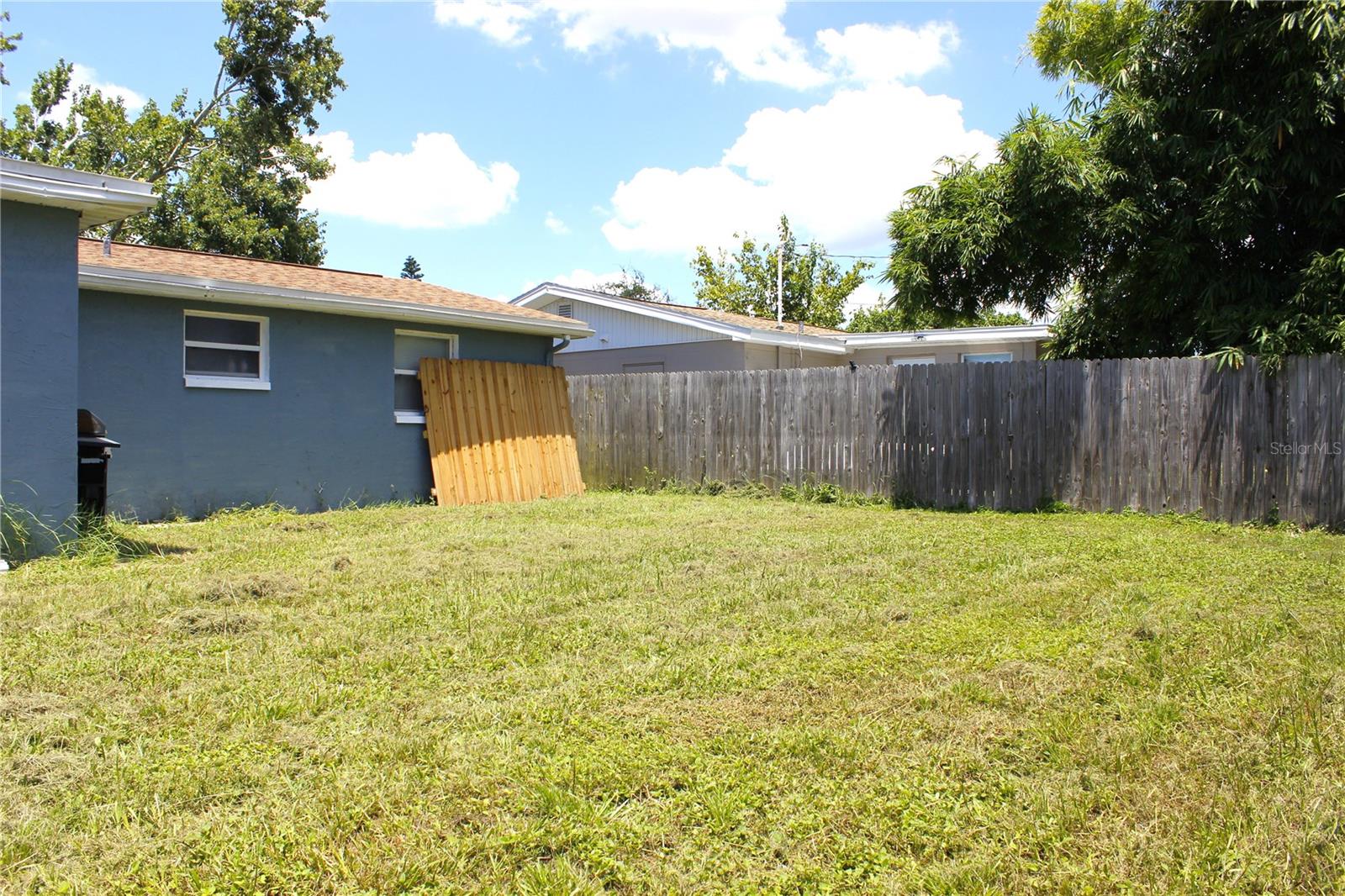 BACK YARD