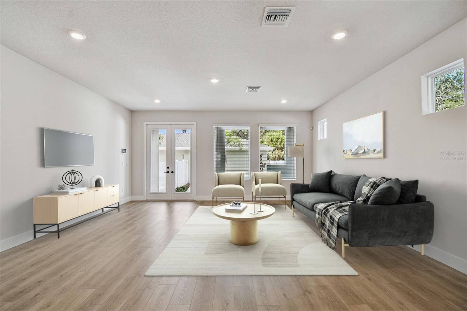 Family Room **Virtually Staged