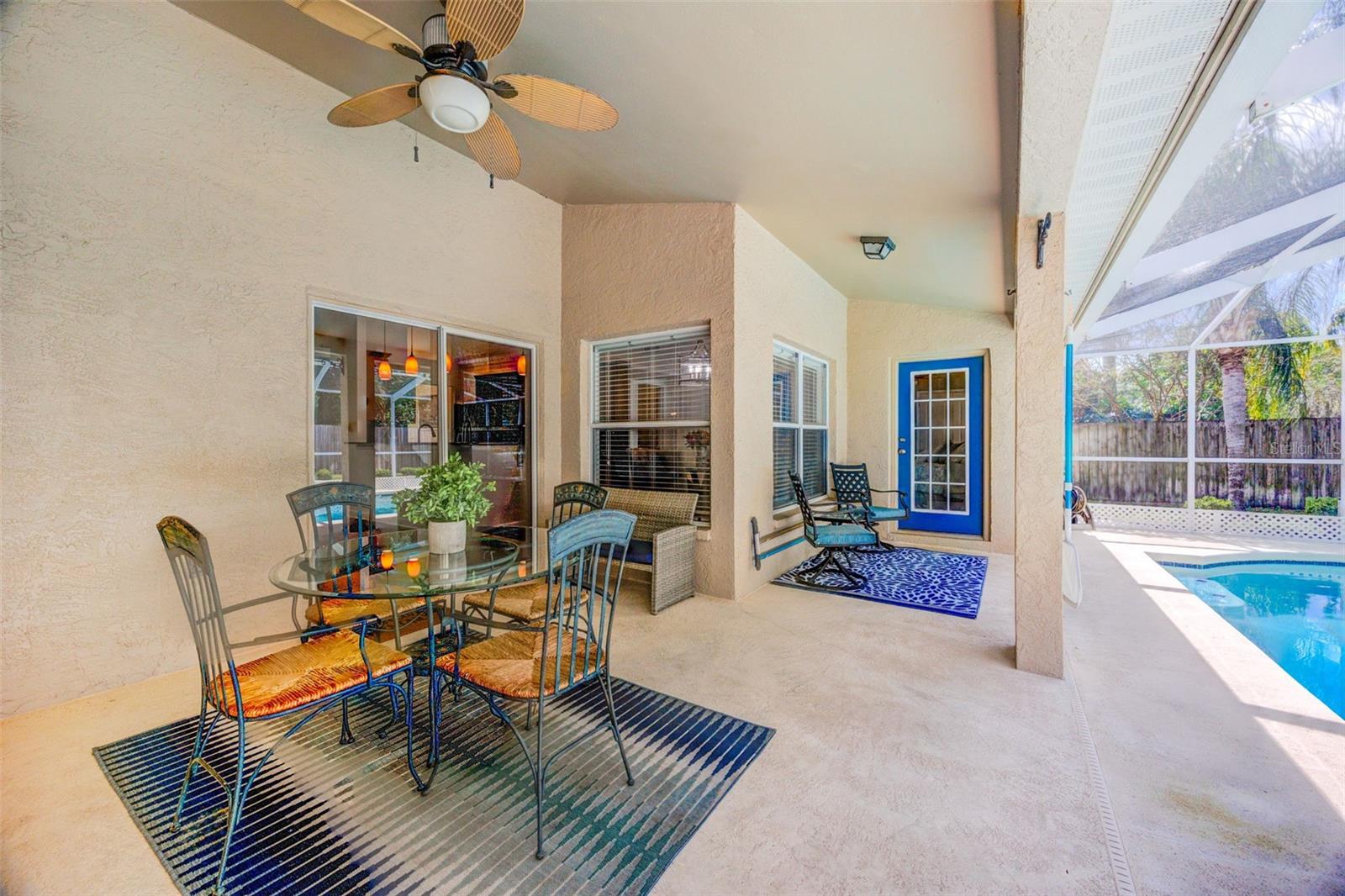 TONS of outdoor living space
