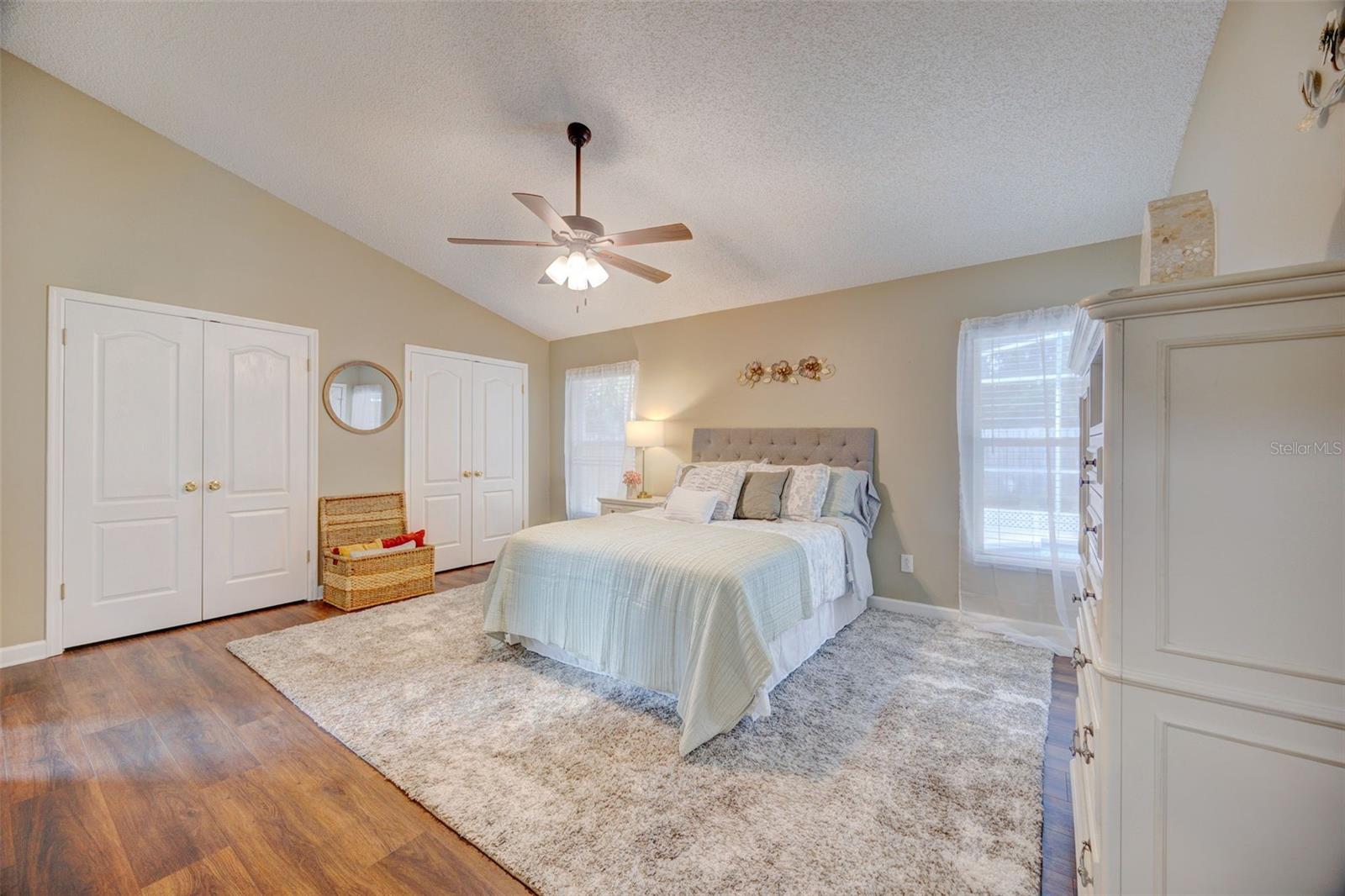 Large primary bedroom