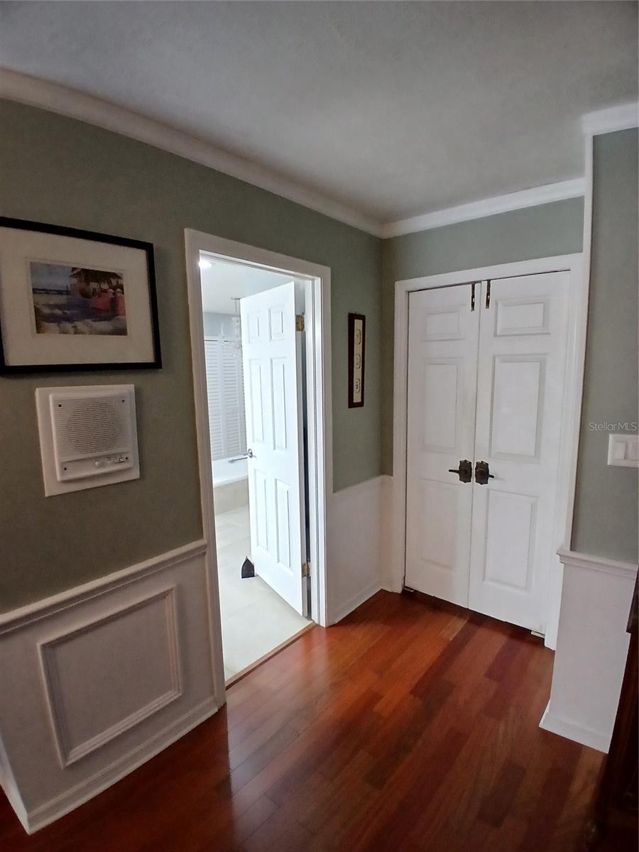Looking into Master Bath