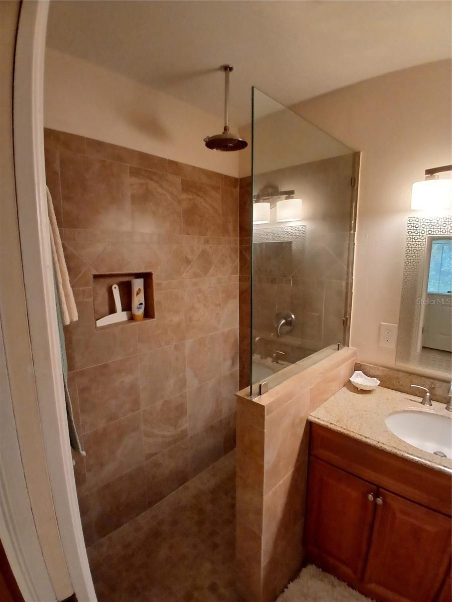 Pool bath/Walk in shower