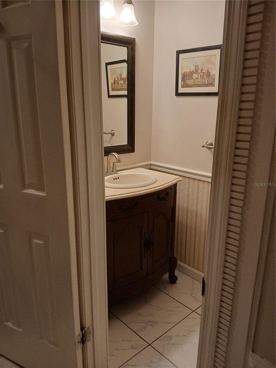 Hall bath