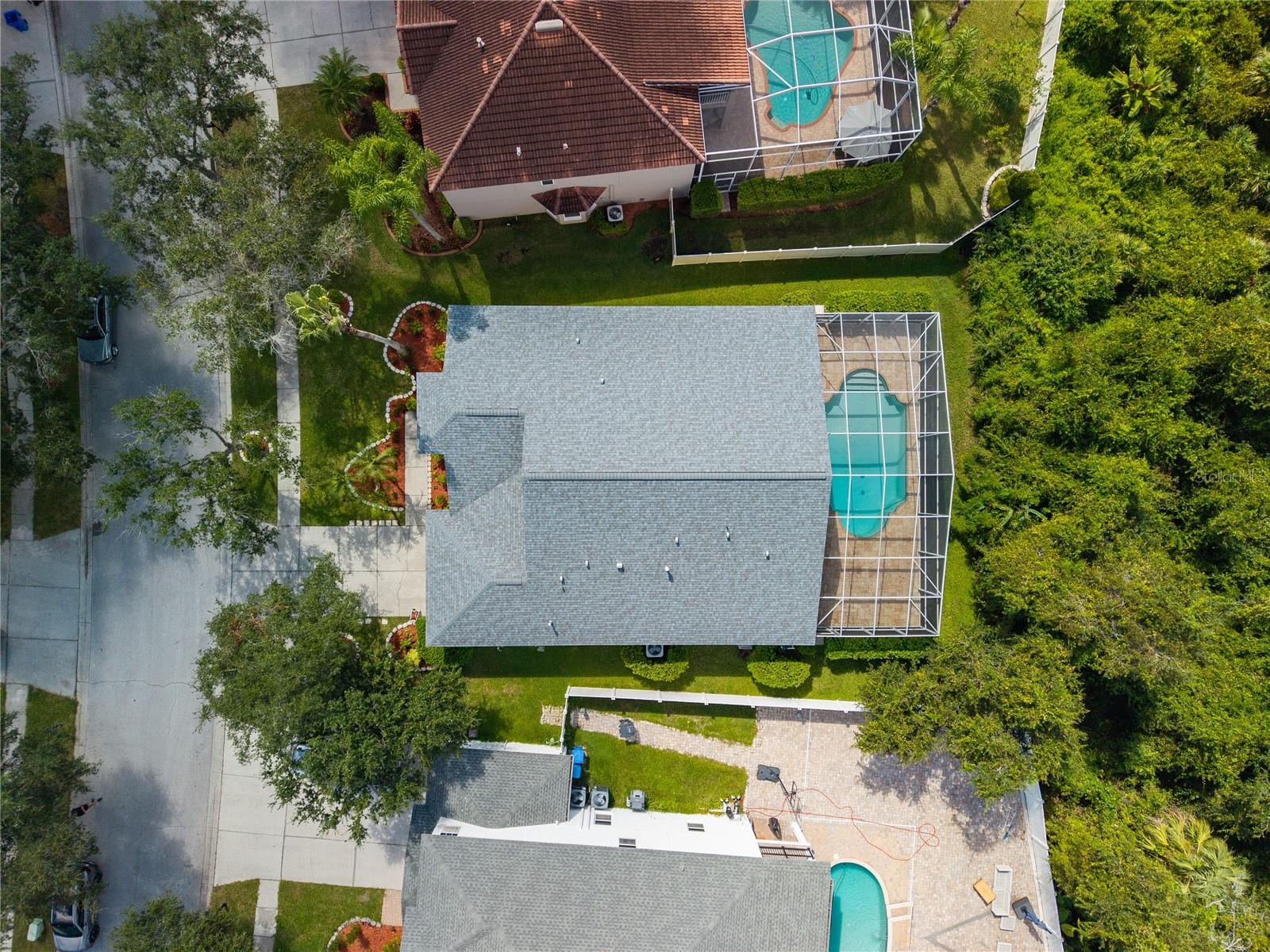 Aerial View of Home