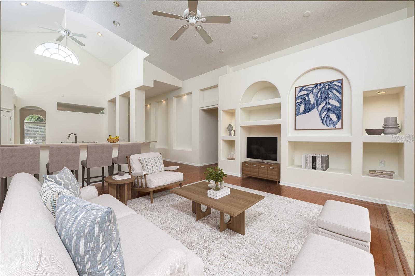 Living Room - Virtually Staged