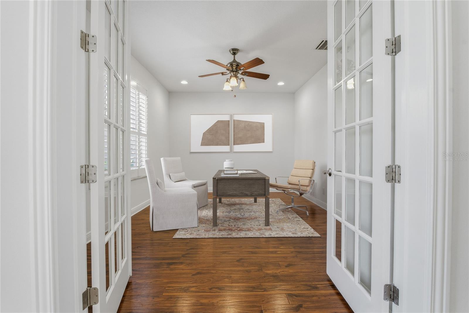 Virtually Staged Office